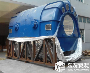 鋼木包裝箱（鋼材質為主，木材為輔）