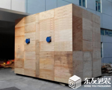 鋼木包裝箱（木材為主，鋼材為輔）