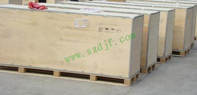 長方形緩衝木箱